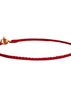 银奥女925纯银本命年红绳