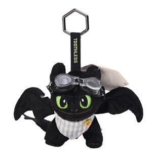 YUYI正版联名可爱驯龙高手无牙仔毛绒玩偶情侣书包包挂件钥匙扣男