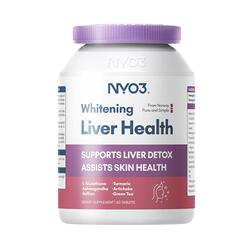 【NYO3】女性肝纯片姜黄熬夜去黄焕白60粒