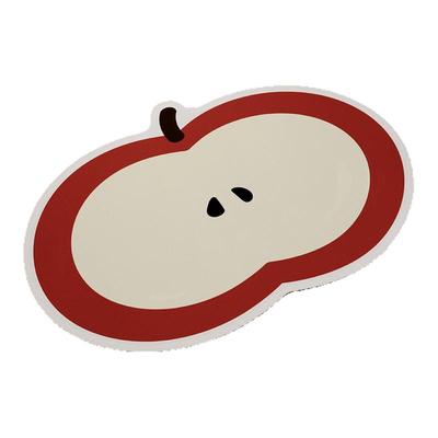 可爱苹果浴室地垫卫生间吸水脚垫