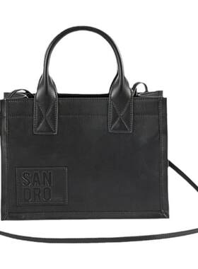 SANDRO手提单肩斜挎托特女包