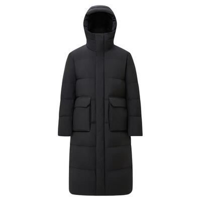 波司登新款时尚休闲中长款羽绒服