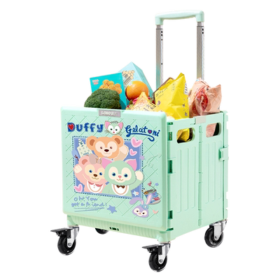 小拉车卡通动漫防水行李箱贴纸