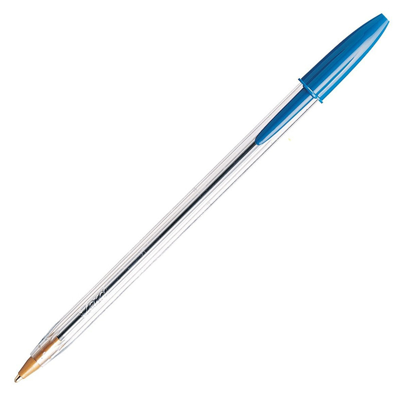 满10支包邮 BIC比克Cristal水晶笔黑蓝红绿色圆珠笔0.8 1.0 1.6mm