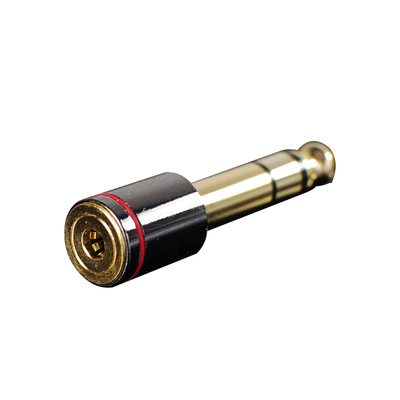 3.5mm母转6.35公大三芯耳机6.5支持平衡兼容4节段3环转接换头发烧