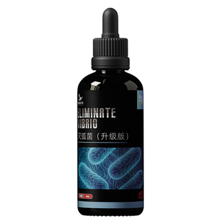 粤海灭弧菌布朗冻珊瑚细菌感染火柴共肉修复海水鱼内疾花肠炎针叶