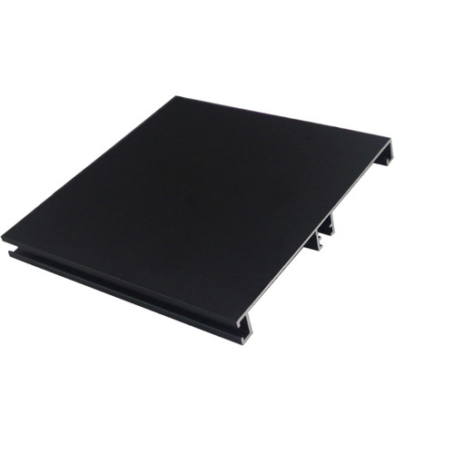 现代简约8/10/11/12公分高加厚橱柜专用铝合金踢脚线防水柜下封板