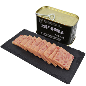 北戴河午餐肉红烧红烧猪肉牛肉