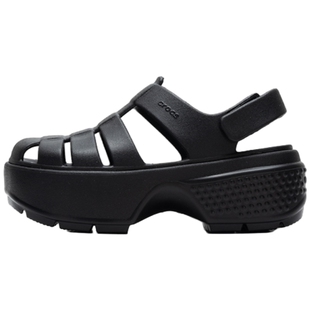 卡骆驰crocs雪屋凉鞋男女夏厚底透气户外休闲运动拖鞋时尚