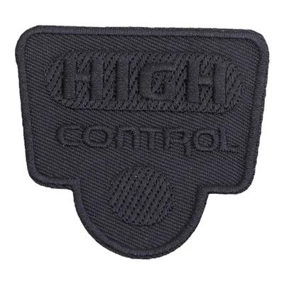 羽绒服补丁贴黑色刺绣徽章