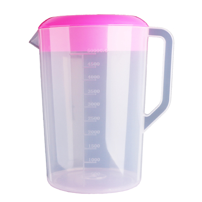 5升加厚带手柄塑料量杯带刻度