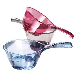 摔不破水勺加深加厚家用长柄塑料大号厨房透明舀水瓢水勺1