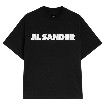 【春夏新品】JIL SANDER  新品女士 棉质短袖LOGO T恤