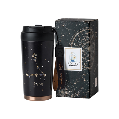 带施华洛世奇元素十二星座随行杯