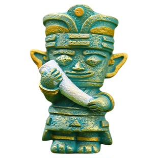 三星堆盲盒2025新款女孩可爱网红爆款古蜀秘匣青堆堆景区同款手办