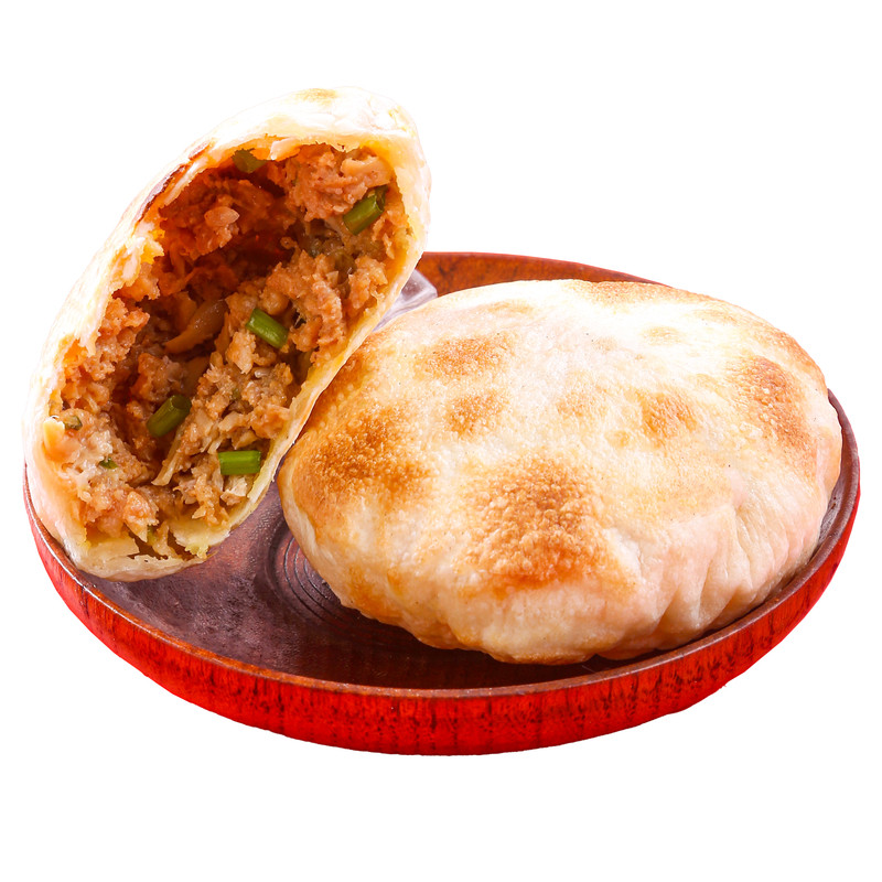 丁福吉鲜肉脆皮小锅盔焦香酥脆