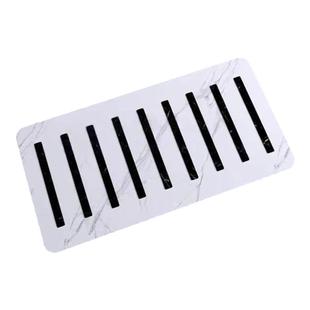 下沉式淋浴板岩板定制淋浴房卫生间浴室冲凉垫脚防滑石地底座踏板