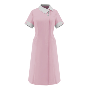 护士服刷手服女款短袖连衣裙夏医生皮肤管理纹绣儿科美容师工作服