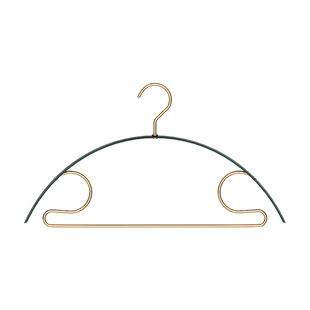 网红绿色衣架家用挂衣无痕衣架轻奢太空铝合金不起包防滑衣服架子