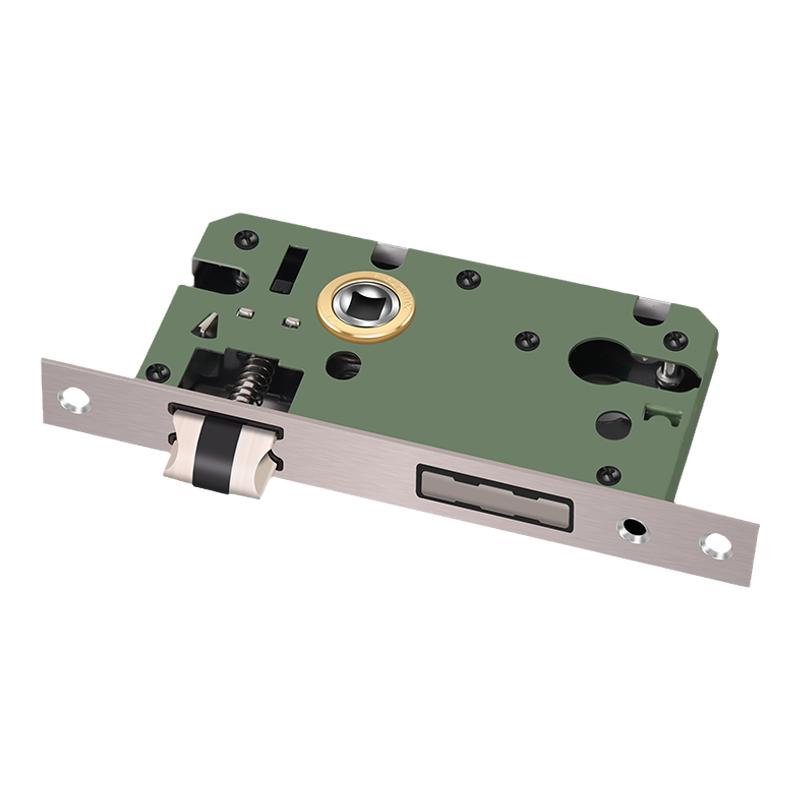 书房图书馆通用型静音锁体大小50不锈钢锁舌门锁体家用锁具配件