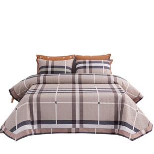 2026春季新款金奥莱床盖三件套纯棉欧式奢华加厚床单250x270铺盖