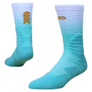 HG专业篮球精英袜春夏渐变实战高帮中筒加厚毛巾底袜子五虎上将