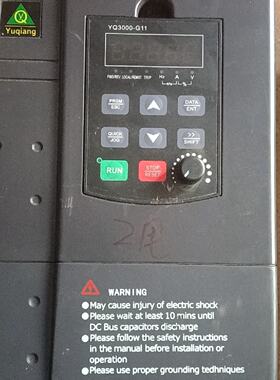 原装拆机誉强变频器YQ3000G11-405R5G/7R5P