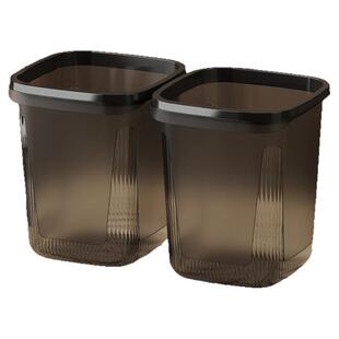 垃圾桶家用2025新款大号客厅高颜值办公室卫生间厨房卧室压圈纸篓