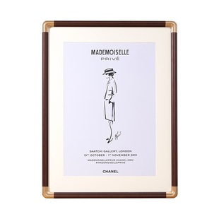 实木画框定制相框空框装裱中式简约挂墙a34k8开大小任意尺寸外框