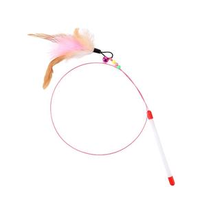 逗猫棒猫玩具自嗨解闷逗猫神器长杆带羽毛耐咬超长杆自动宠物用品