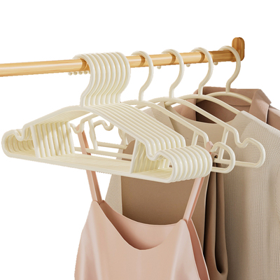 防滑不鼓包干湿两用衣架加粗