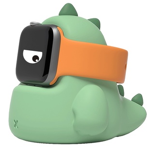 适用手表充电底座适用苹果Apple iwatch S10987654321代se/ultra手表充电器支架可爱奶酪小熊磁吸硅胶底座