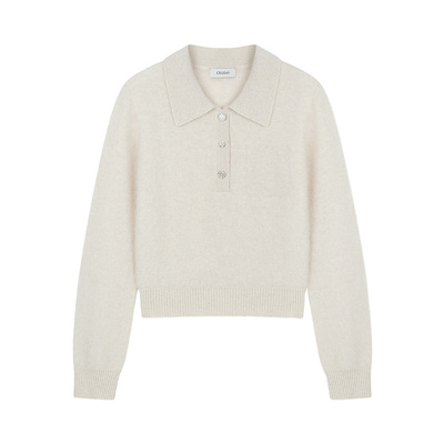 CRUSH24年秋冬新款Polo领上衣