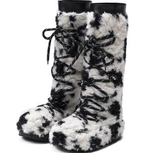 【保暖系】littlegood日系雪地靴女新款毛毛靴加绒冬季长筒靴