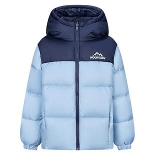 雪中飞童装儿童羽绒服男女童两面穿秋冬季新款保暖加厚面包服外套