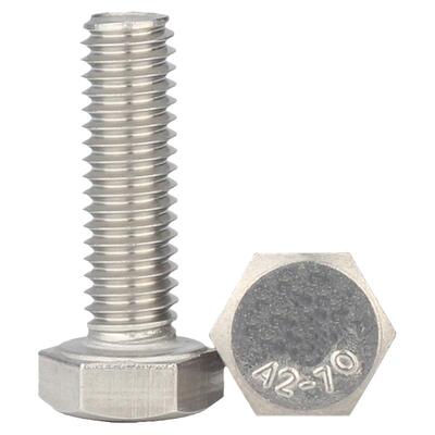 304不锈钢外六角螺丝螺栓大全