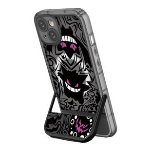 适用于iphone13max新款16pro支点式xs磁吸苹果15max支架11卡通17air手机壳全包14plus创意动画magsafe耿鬼12