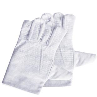 双层内衬24线帆布手套加厚耐磨电焊工地作业劳保防护用品厂家直销