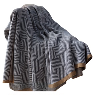 如奕轻奢飞机头等舱航空毯空调毯办公室沙发午睡毛毯盖毯车载毯子