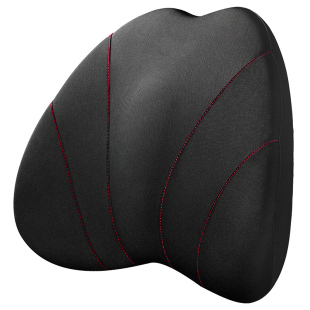 汽车载腰靠背垫护腰垫办公室坐椅头枕套装腰部靠枕开车用按摩靠垫