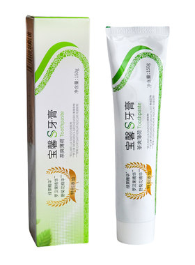 宝健S牙膏茶爽薄荷浓缩型150g