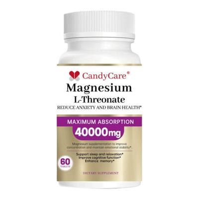 【预售专享】candycare补镁片3瓶装成人镁补充剂甘氨酸镁南非醉茄