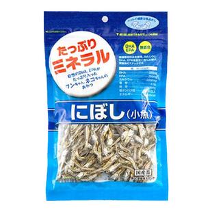 日本Asuku  天然无添加深度洗盐2个月以上犬猫通用小零食鱼干蟹柳