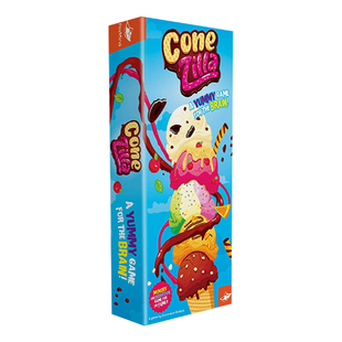 foxmind缤纷雪糕桌游美味冰激凌50以内比大小数学儿童益智玩具3岁