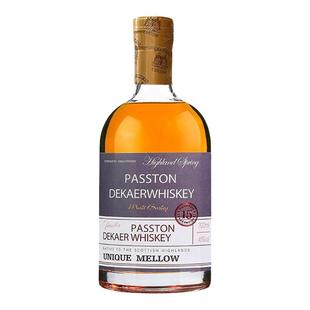 PASSTON/派斯顿威士忌迪卡可乐桶洋酒套装烈酒正品特调700ml