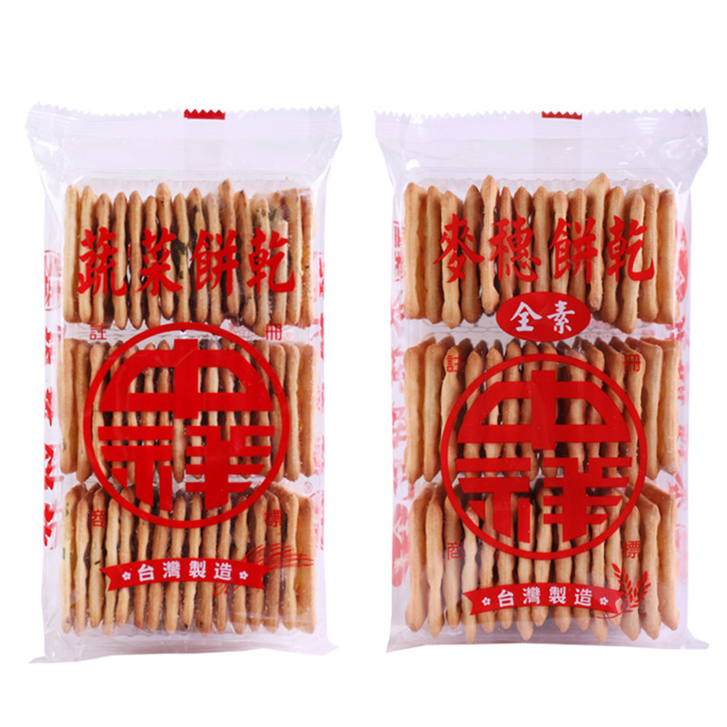 台湾进口中祥牛轧饼干原料麦穗