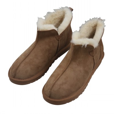 采用隆丰AY等级羊皮毛一体皮料！