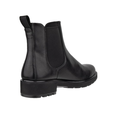 爱步女都市简约休闲轻便皮靴