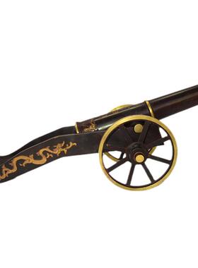 黄铜实心镇宅红衣家居收藏品大炮