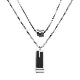 项链毛衣链女男士秋冬2025新款轻奢高级感大气高档钛钢不掉色配饰